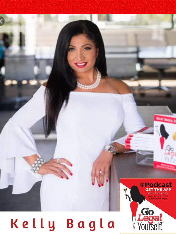 KELLY BAGLA - ATTORNEY TO STARS GO LEGAL YOURSELF BOOK