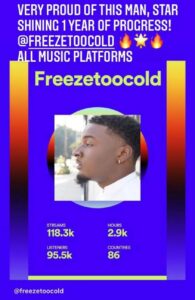 Freeze to Cold music